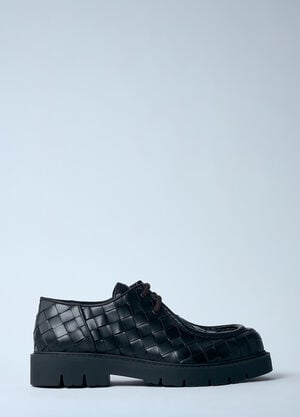 Bottega Veneta Haddock 系带鞋 黑色 bov0159014