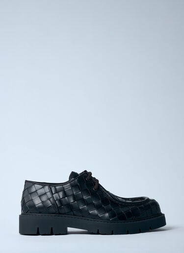 Haddock Lace-Up Shoes Bottega Veneta Haddock Lace-Up Shoes Black bov0159014