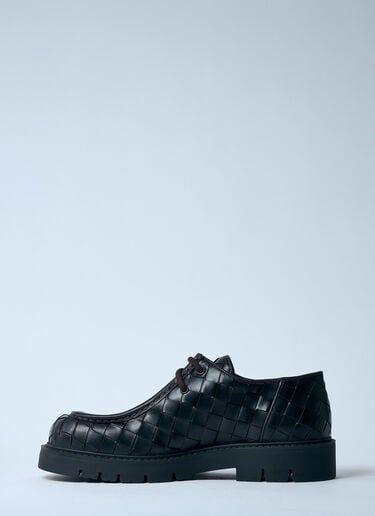Haddock Lace-Up Shoes Bottega Veneta Haddock Lace-Up Shoes Black bov0159014