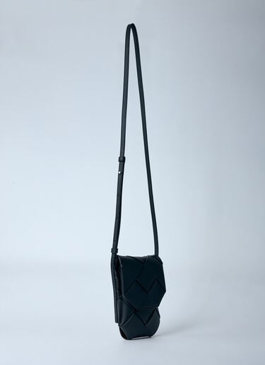 Bottega Veneta Diego Crossbody Phone Pouch Black bov0159021