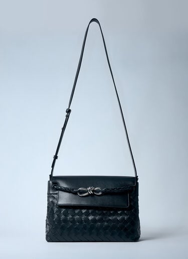 Bottega Veneta Small Andiamo Messenger Bag Black bov0159029