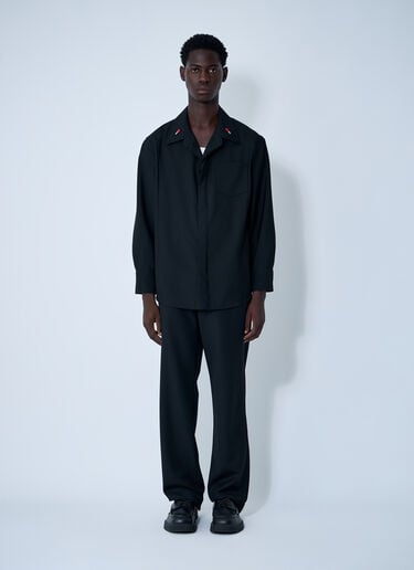 Bottega Veneta Light Wool Shirt Black bov0160002