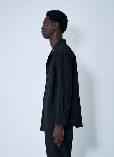 Bottega Veneta Light Wool Shirt Black bov0160002