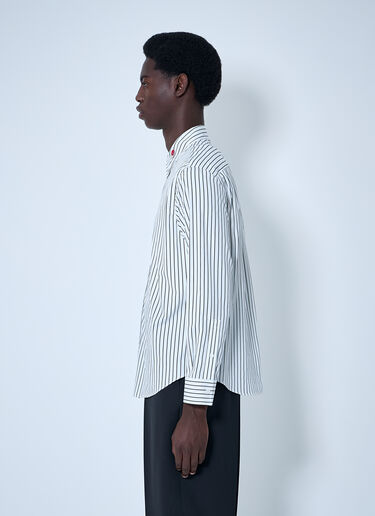 细条纹系扣衬衫 Bottega Veneta 细条纹系扣衬衫 白色 bov0160005