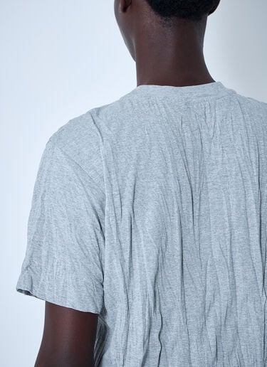 Crushed Sisi T-Shirt Bottega Veneta Crushed Sisi T-Shirt Grey bov0160007