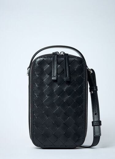 Getaway Phone Pouch On Strap Bottega Veneta Getaway Phone Pouch On Strap Black bov0160013