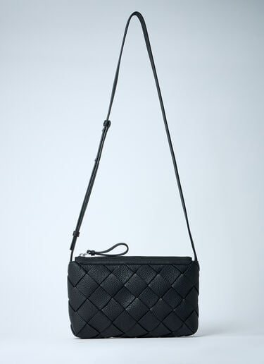 Diago Zipped Messenger Bag Bottega Veneta Diago Zipped Messenger Bag Black bov0161020
