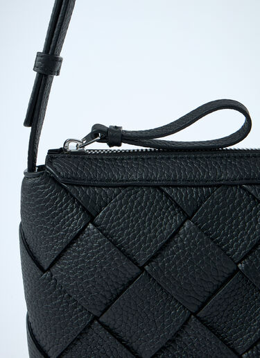 Bottega Veneta Diago Zipped Messenger Bag Black bov0161020
