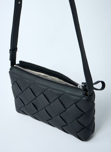 Diago Zipped Messenger Bag Bottega Veneta Diago Zipped Messenger Bag Black bov0161020