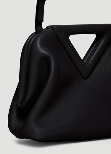 Triangle Small Shoulder Bag Bottega Veneta Triangle Small Shoulder Bag Black bov0244025
