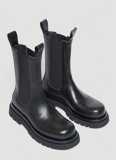 Lug Boots Bottega Veneta Lug Boots Dark Green bov0245103