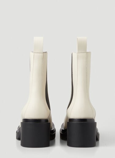 Lug Heeled Chelsea Boots Bottega Veneta Lug Heeled Chelsea Boots White bov0247113