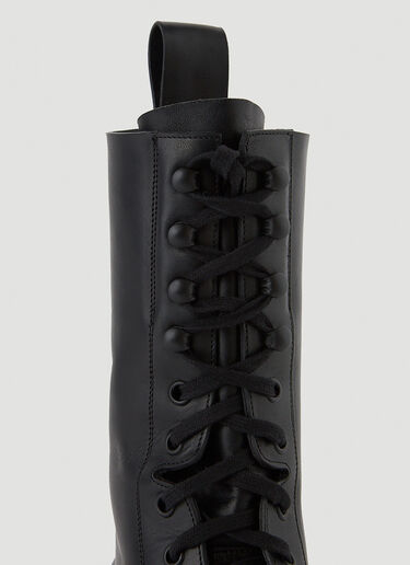 Lug Lace-Up Boots Bottega Veneta Lug Lace-Up Boots Black bov0250049