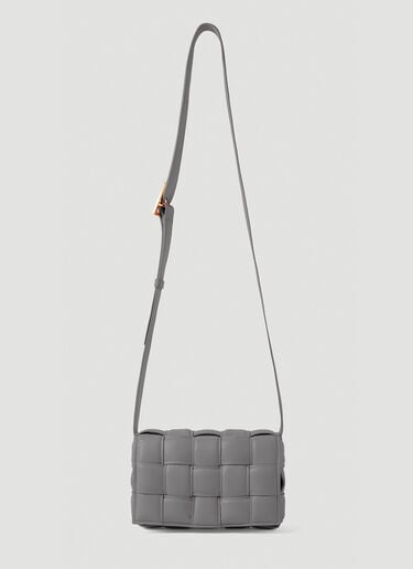 Bottega Veneta Padded Cassette Small Shoulder Bag Grey bov0251020