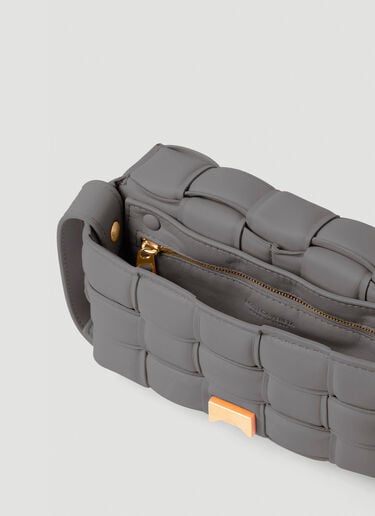 Bottega Veneta Padded Cassette Small Shoulder Bag Grey bov0251020