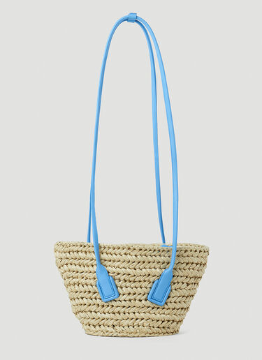 Small Arco Basket Shoulder Bag Bottega Veneta Small Arco Basket Shoulder Bag Beige bov0252028