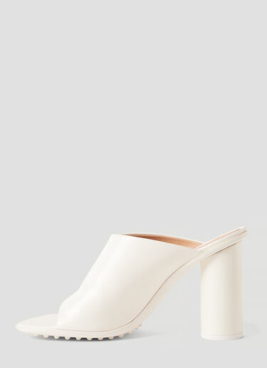 Bottega Veneta Atomic High Heel Mules White bov0252055