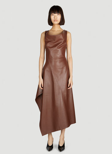 어시메트릭 드레스 Bottega Veneta 어시메트릭 드레스 브라운 bov0252061
