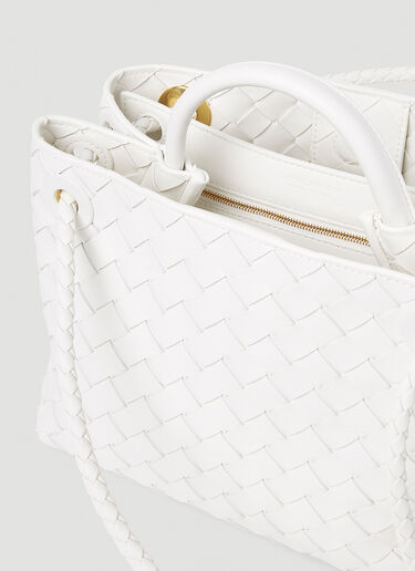 小号 Andiamo 手提包 Bottega Veneta 小号 Andiamo 手提包 白色 bov0252103