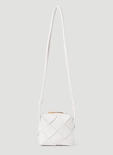 Bottega Veneta Mini Cassette Camera Bag White bov0253018
