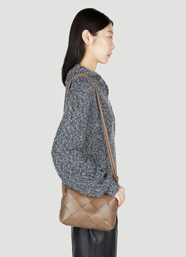 Small Cassette Shoulder Bag Bottega Veneta Small Cassette Shoulder Bag Khaki bov0253020