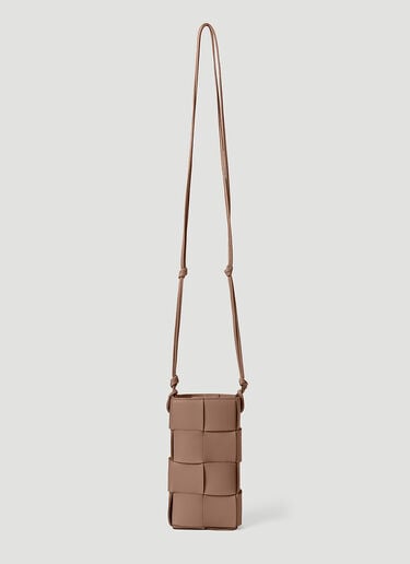 Bottega Veneta イントレチャートスマホポーチ カーキ bov0253042