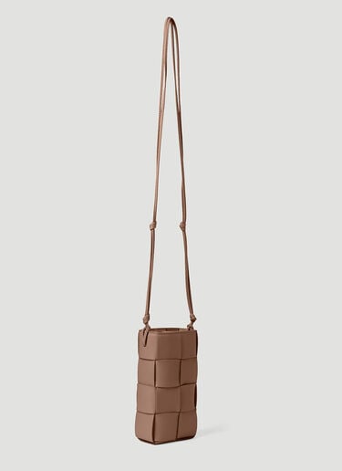 Intreccio Phone Pouch Bottega Veneta Intreccio Phone Pouch Brown bov0253042