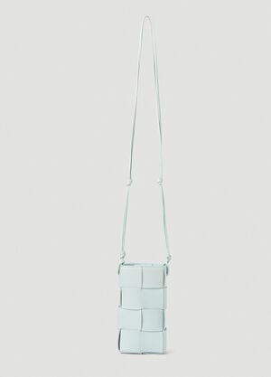 Bottega Veneta 카세트 폰 홀더 라이트 블루 bov0253043