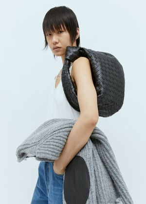Bottega Veneta 틴 조디 핸드백 블랙 bov0255053