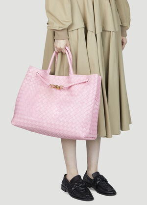 Bottega Veneta 大号 Andiamo 手提包 粉色 bov0255098