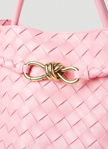 ラージ アンディアーモ ハンドバッグ Bottega Veneta ラージ アンディアーモ ハンドバッグ ピンク bov0255098