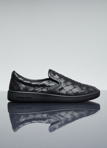 Intrecciato 一脚蹬运动鞋 Bottega Veneta Intrecciato 一脚蹬运动鞋 黑色 bov0255104