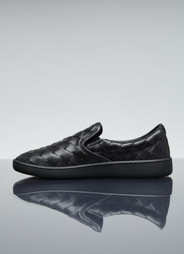 Intrecciato 一脚蹬运动鞋 Bottega Veneta Intrecciato 一脚蹬运动鞋 黑色 bov0255104