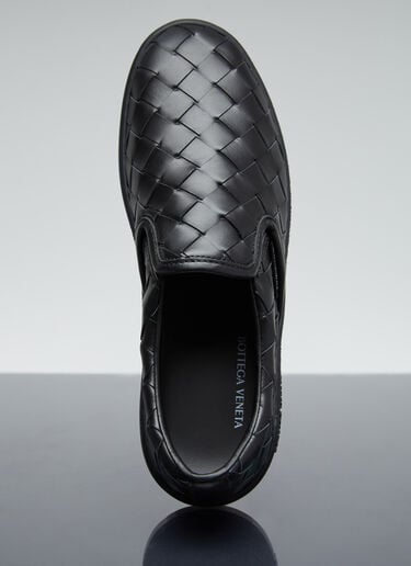 Intrecciato 一脚蹬运动鞋 Bottega Veneta Intrecciato 一脚蹬运动鞋 黑色 bov0255104
