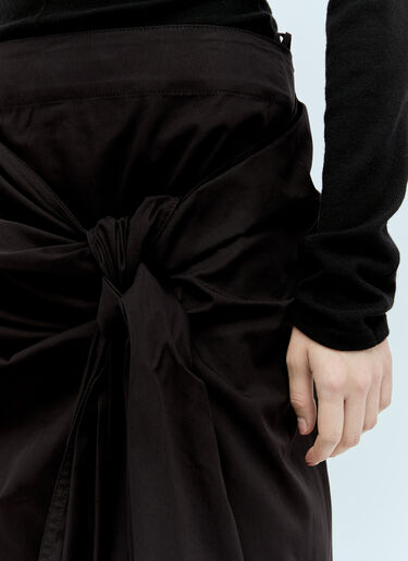 结饰中长半裙 Bottega Veneta 结饰中长半裙 黑色 bov0256033