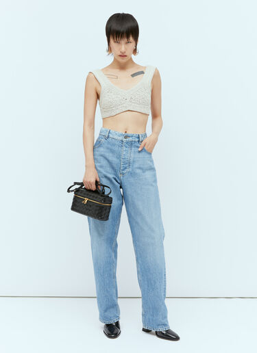Cha-Cha 高跟穆勒鞋 Bottega Veneta Cha-Cha 高跟穆勒鞋 黑色 bov0256045