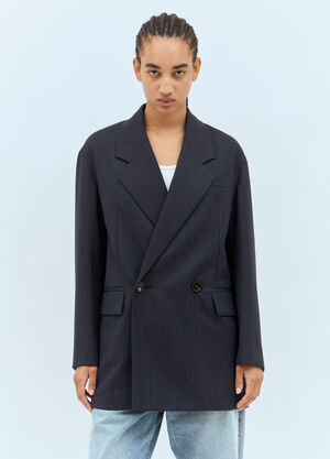 Bottega Veneta Wool Blazer Black bov0257006