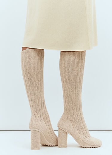 Atomic Boot Bottega Veneta Atomic Boot Beige bov0257020