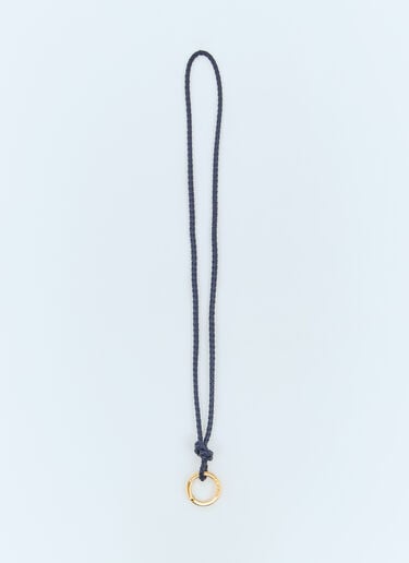 Bottega Veneta Intreccio 长款钥匙环 棕色 bov0257028