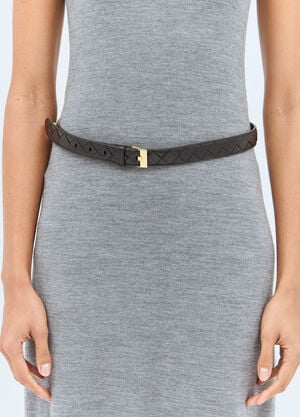 Bottega Veneta 인트레치오 벨트 블랙 bov0257030