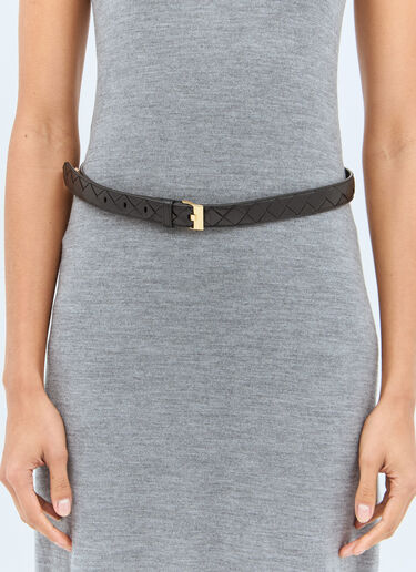Bottega Veneta イントレチャートベルト ブラック bov0257030