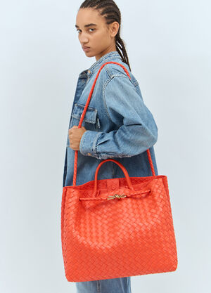 Bottega Veneta 大号 Andiamo 手提包 橙色 bov0257074