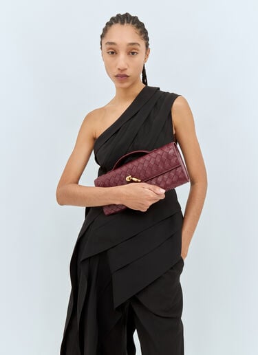 Long Andiamo Clutch Bottega Veneta Long Andiamo Clutch Red bov0258012