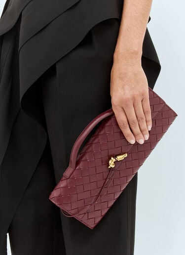 Long Andiamo Clutch Bottega Veneta Long Andiamo Clutch Red bov0258012