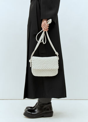 Bottega Veneta 인트레치아토 숄더백 화이트 bov0258015