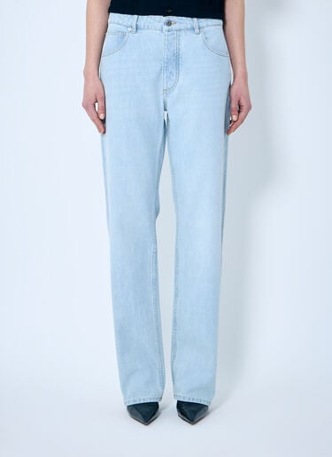 Bottega Veneta Extra Bleach Dirty Denim Jeans Blue bov0259006