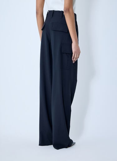 Fine Wool Pants Bottega Veneta Fine Wool Pants Blue bov0259008