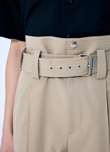 콤팩트 면 팬츠 Bottega Veneta 콤팩트 면 팬츠 베이지 bov0259010