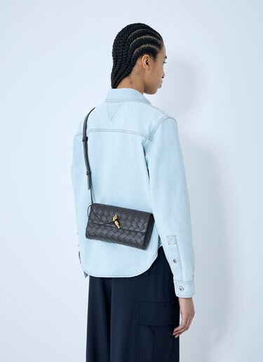 Bottega Veneta クロスボディ アンディアモ バッグ  ブラウン bov0259026