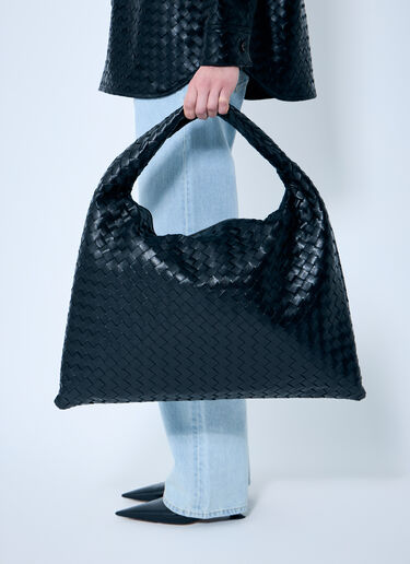 스몰 홉 숄더백 Bottega Veneta 스몰 홉 숄더백 브라운 bov0259043